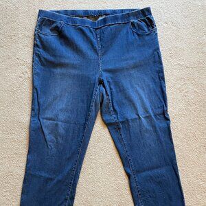 Universal Standard Comfort Denim Stovepipe Jeans - Dark Indigo